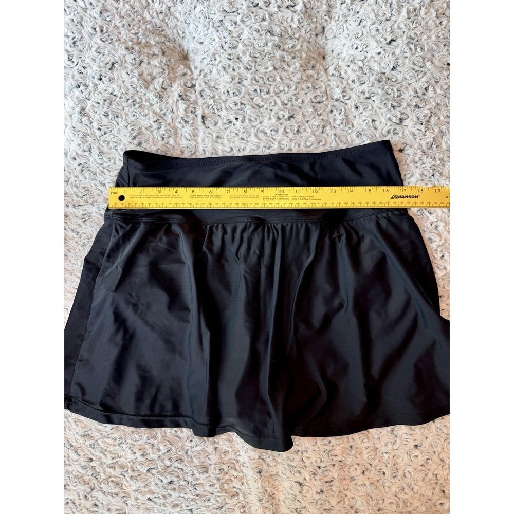 Shapermint Essentials Black Waist NWOT Swim Skirt XL Full Coverage - Picture 4 of 6